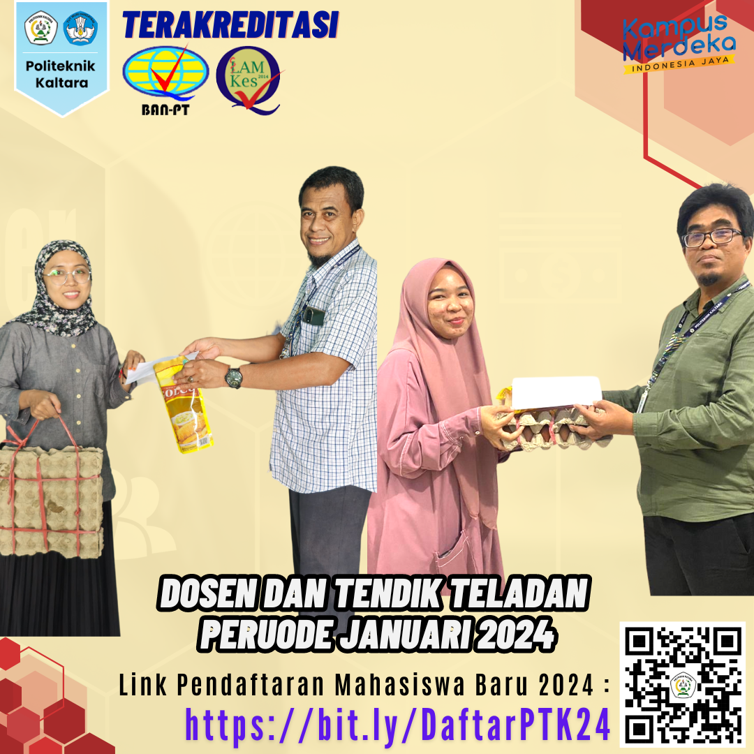 Dosen dan Tendik Teladan Periode Januari 2024