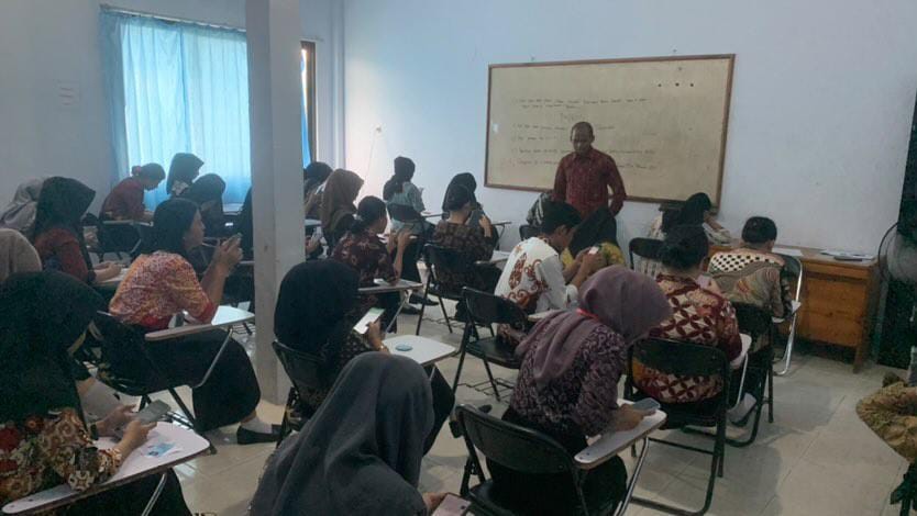 Mahasiswa Prodi Keperawatan Tingkat III Politeknik Kaltara tengah diadakan Kegiatan Ujian TRY OUT