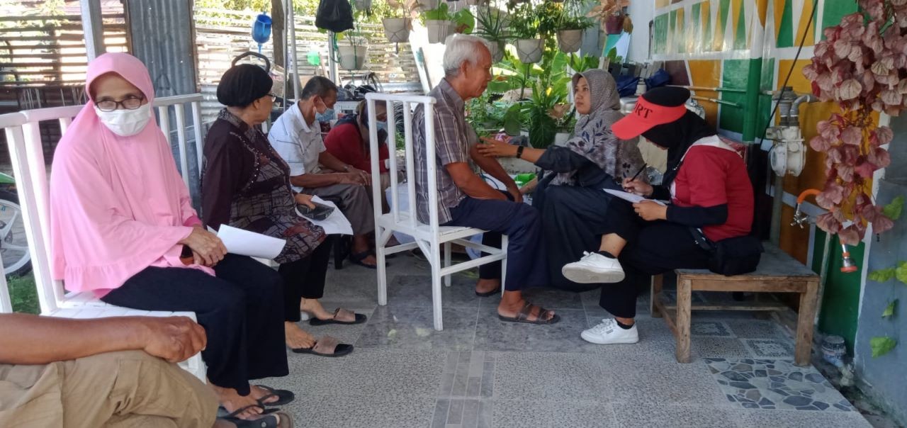 Mahasiswa Tingkat II Prodi Promosi Kesehatan Politeknik Kaltara melaksanakan Praktek di Masyarakat