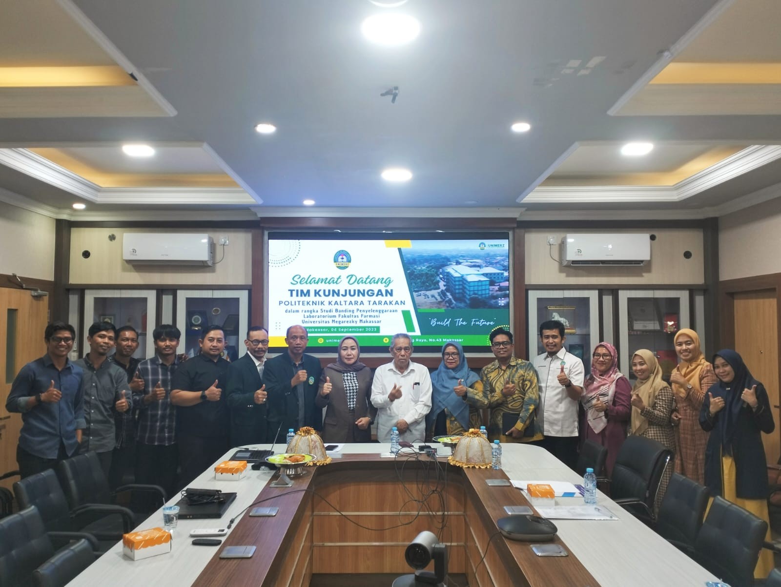 Politeknik Kaltara studi banding ke univ. megaresky Makassar