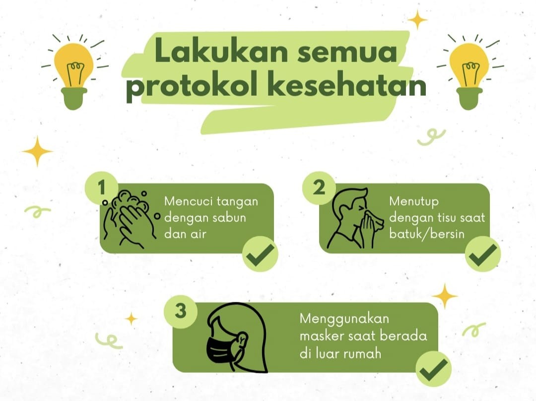 Lakukan Semua Protokol Kesehatan