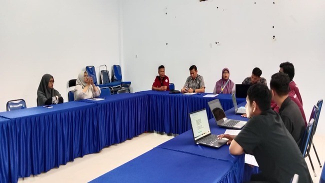 Rapat Monev Kegiatan Tryout Dan Ujian Kopetensi Prodi D-III Keperawatan politeknik Kaltara  